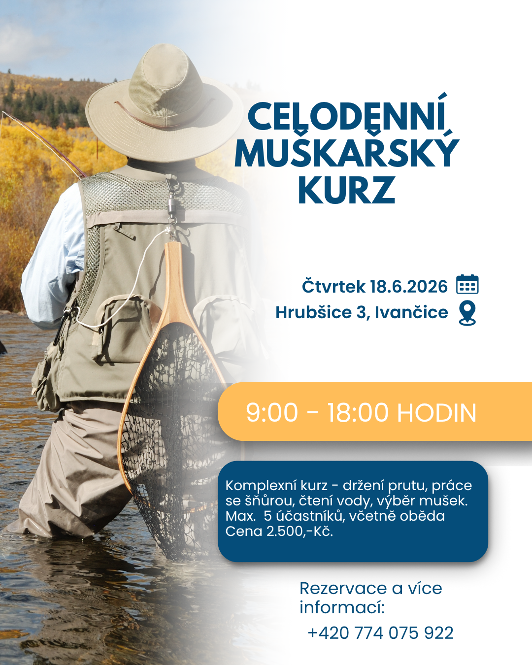 Celodenní muškařský kurz