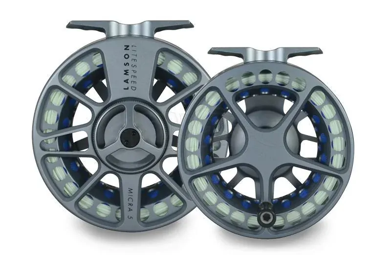 WATERWORKS LAMSON Muškařský naviják Litespeed Micra 5, L4 II. jakost - rezavý šroubek