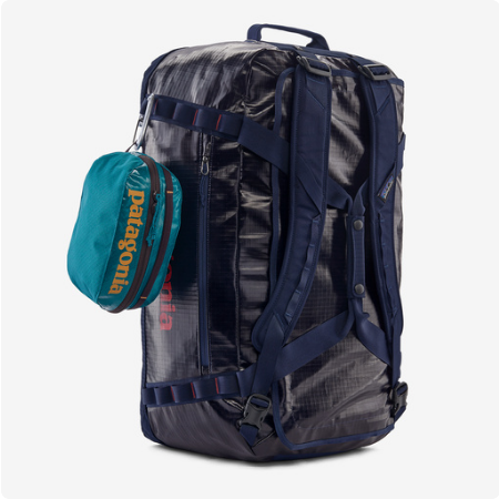 PATAGONIA Black Hole® Duffel Bag 55L, Basin Green w/Fitz Trout