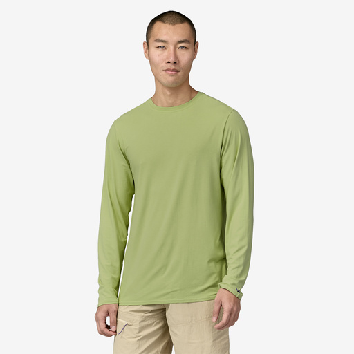 Patagonia Pánské triko Tropic Comfort Natural UPF Crew, Rock Wash: Thermal Blue