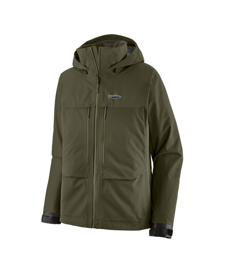 Patagonia Pánská bunda Swiftcurrent Wading Jkt, Pine Needle Green - vel. M