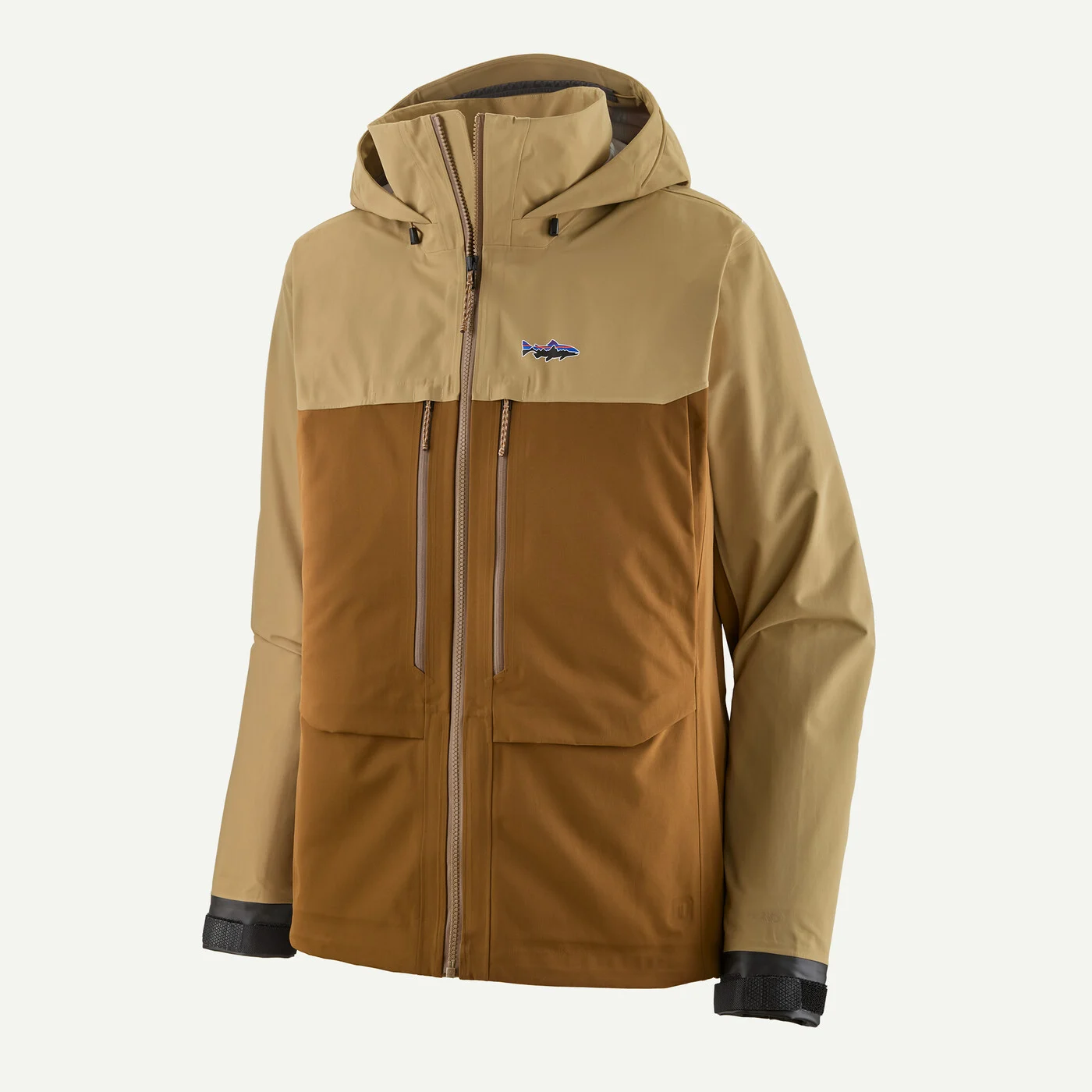 Patagonia Pánská bunda Swiftcurrent Wading Jkt, Wolf Brown - vel. L