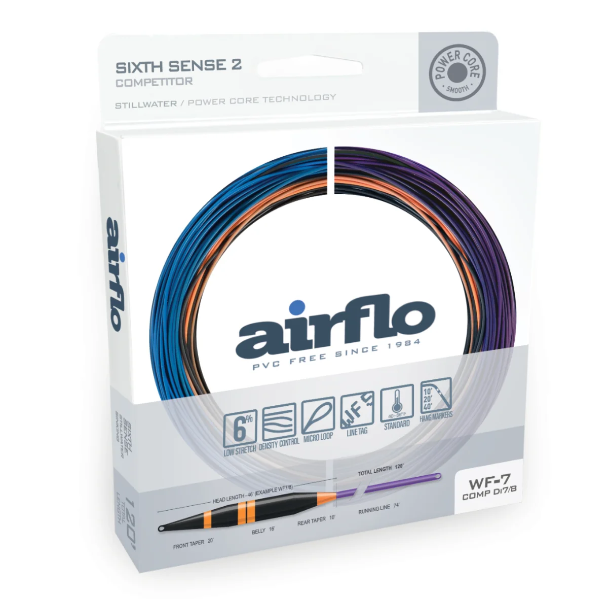 Airflo Muškařská šňůra Sixth Sense 2 Competitor WFDi