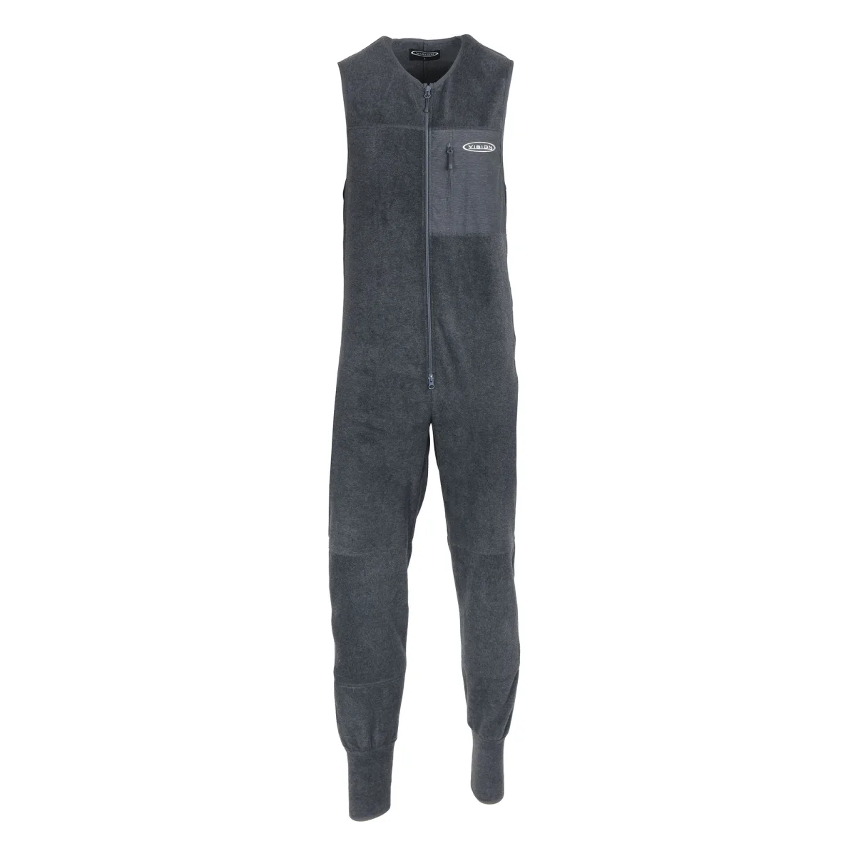 Vision Overal NALLE FLEECE Grey