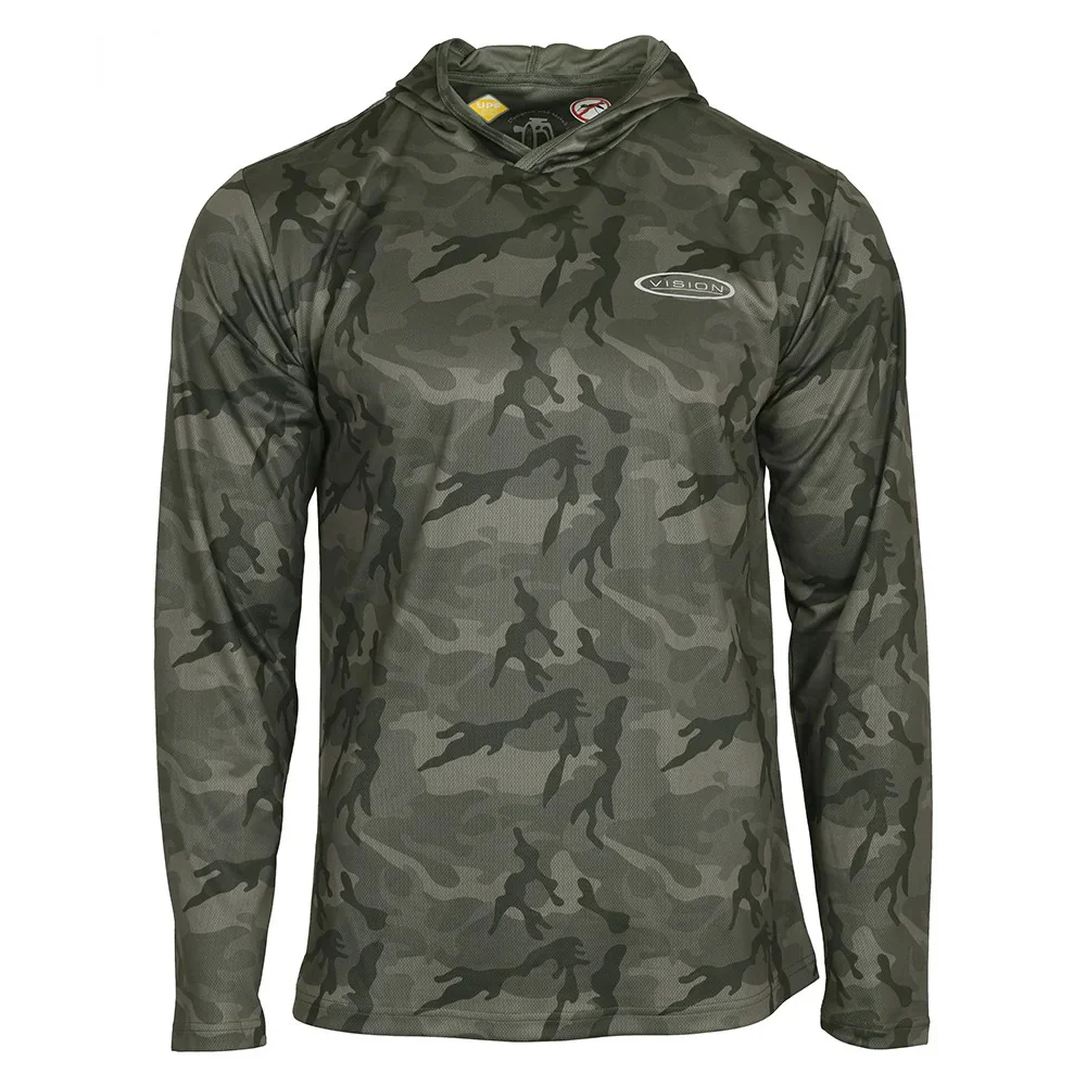 Vision Mikina Bamboo Bug & UV Hoodie - camo