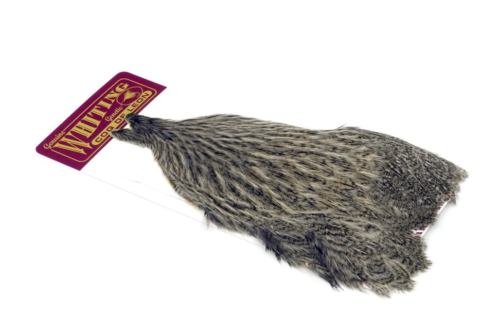 WHITING Coq de Leon Hen Cape Natural Speckled