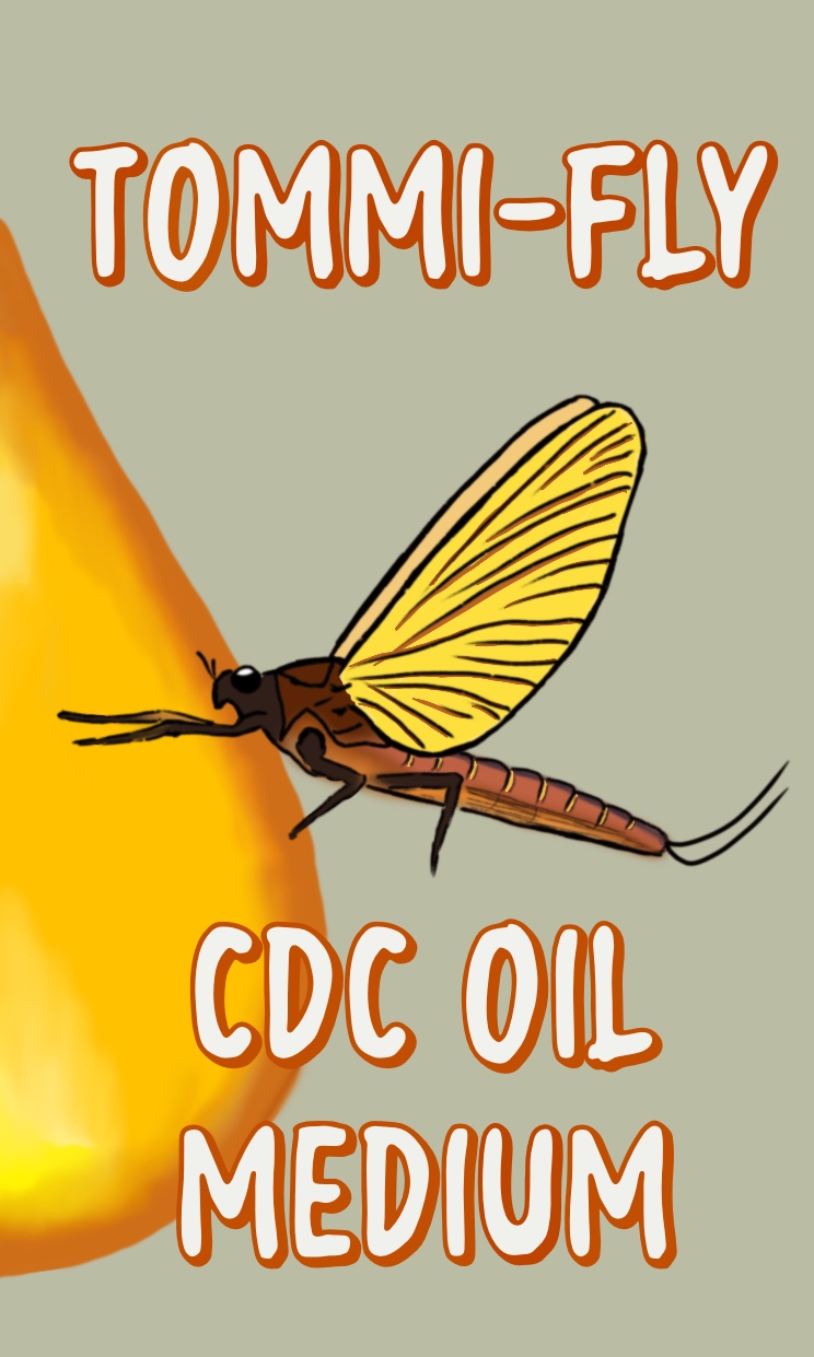 CDC olej na suché mušky - medium