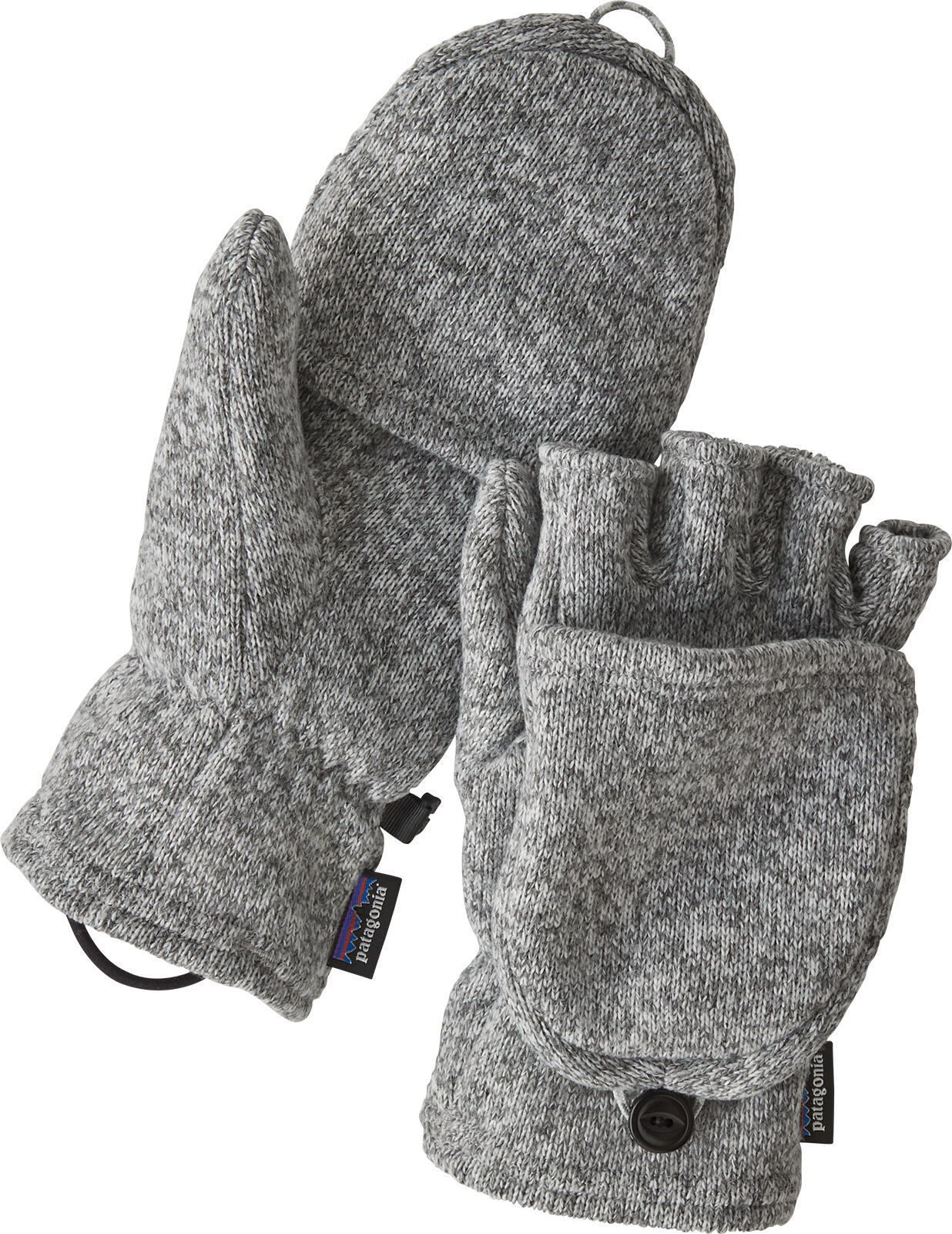 Patagonia Rukavice s klopou Better Sweater Gloves, Birch White