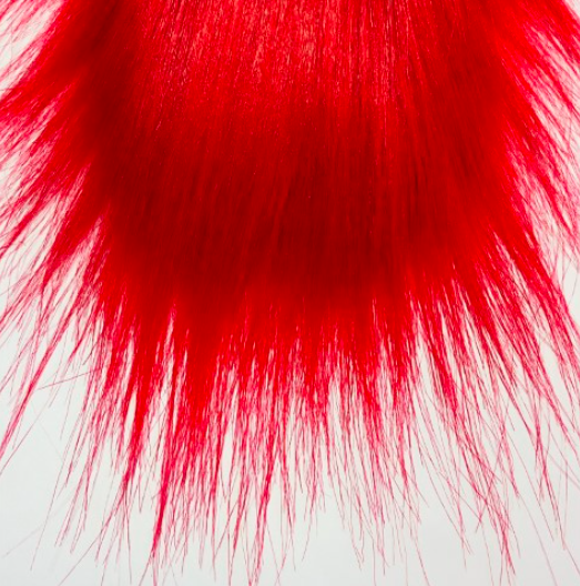 JUST ADD Premium Craft Fur - Red