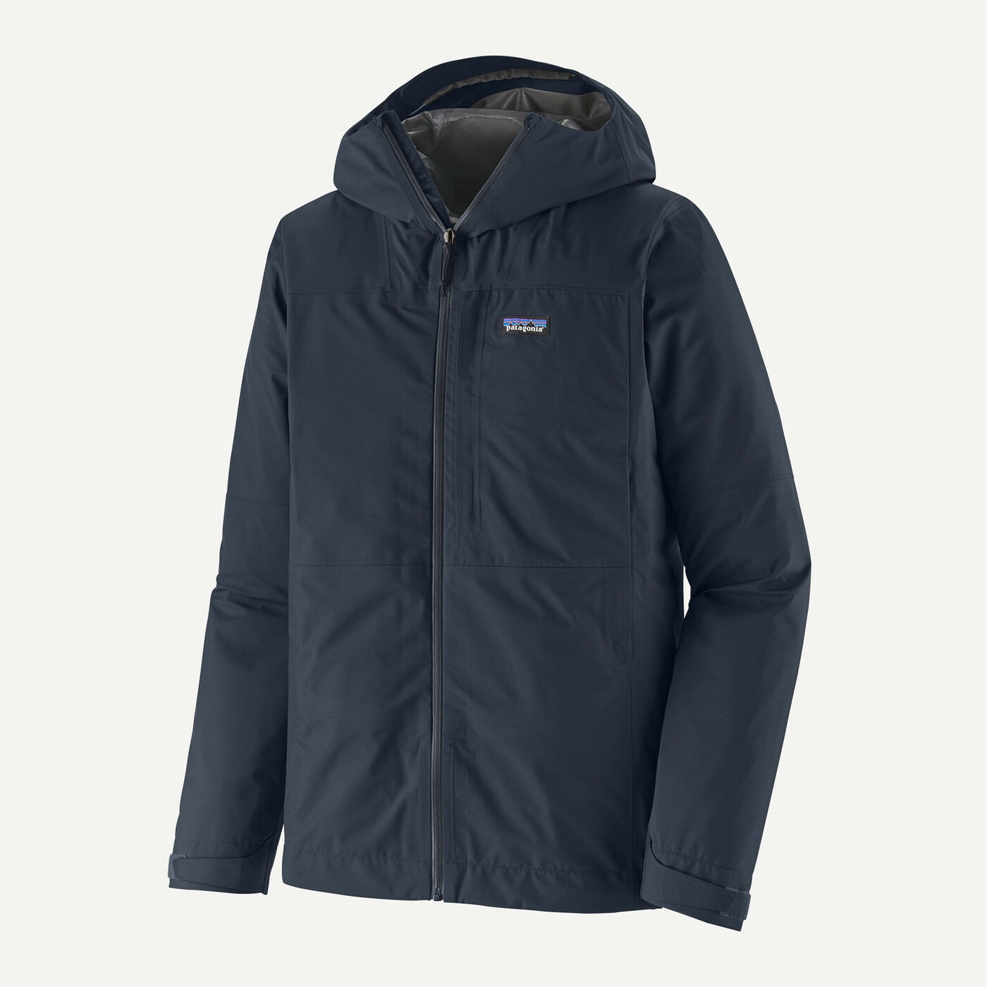 Patagonia Pánská bunda Boulder Fork Rain Jacket - Smolder Blue