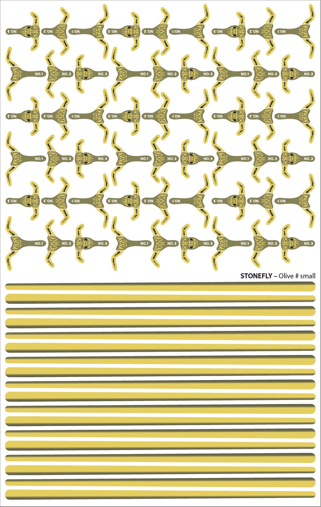 Pro Sportfisher Pro Stonefly Kits Olive