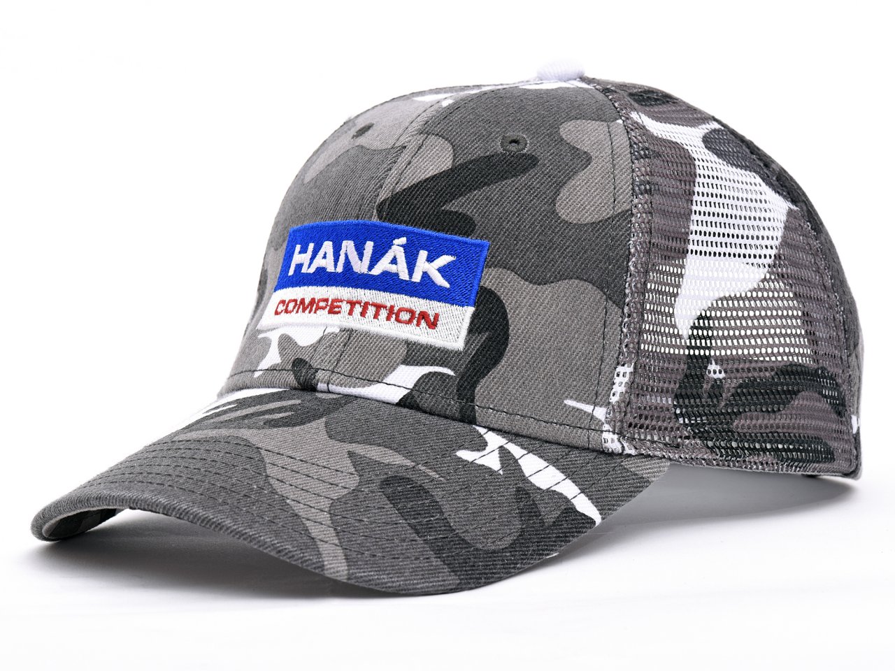 Hanák Competition Kšiltovka Camou - šedá