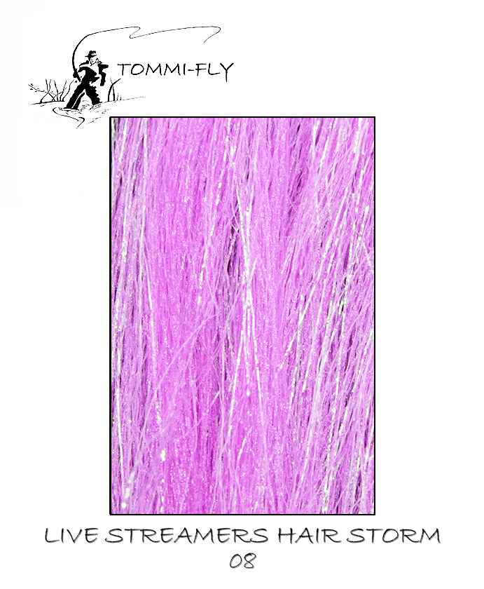Live streamers hair STORM - Magenta