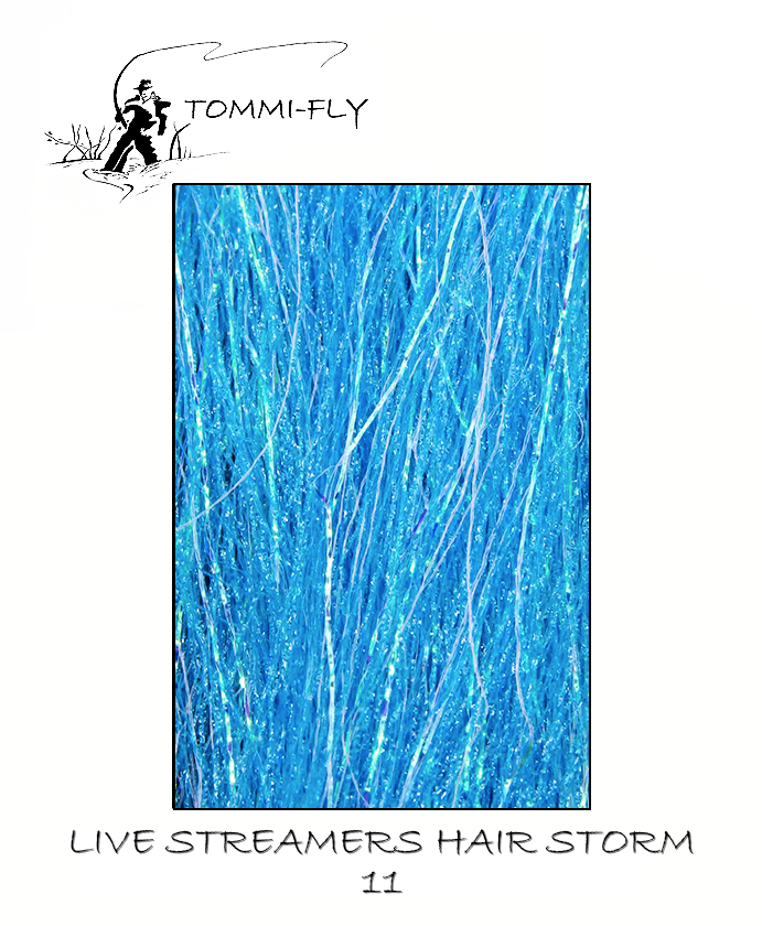 Live streamers hair STORM - Turquoise