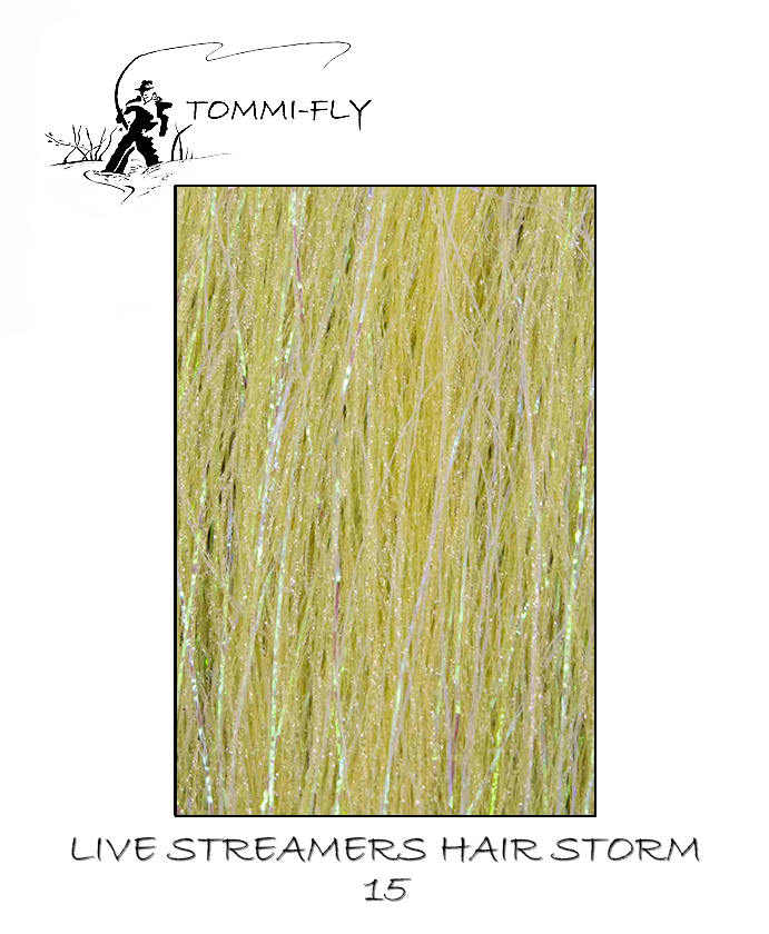 Live streamers hair STORM - Olive