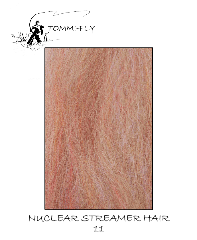 Nuclear streamer hair - old pink