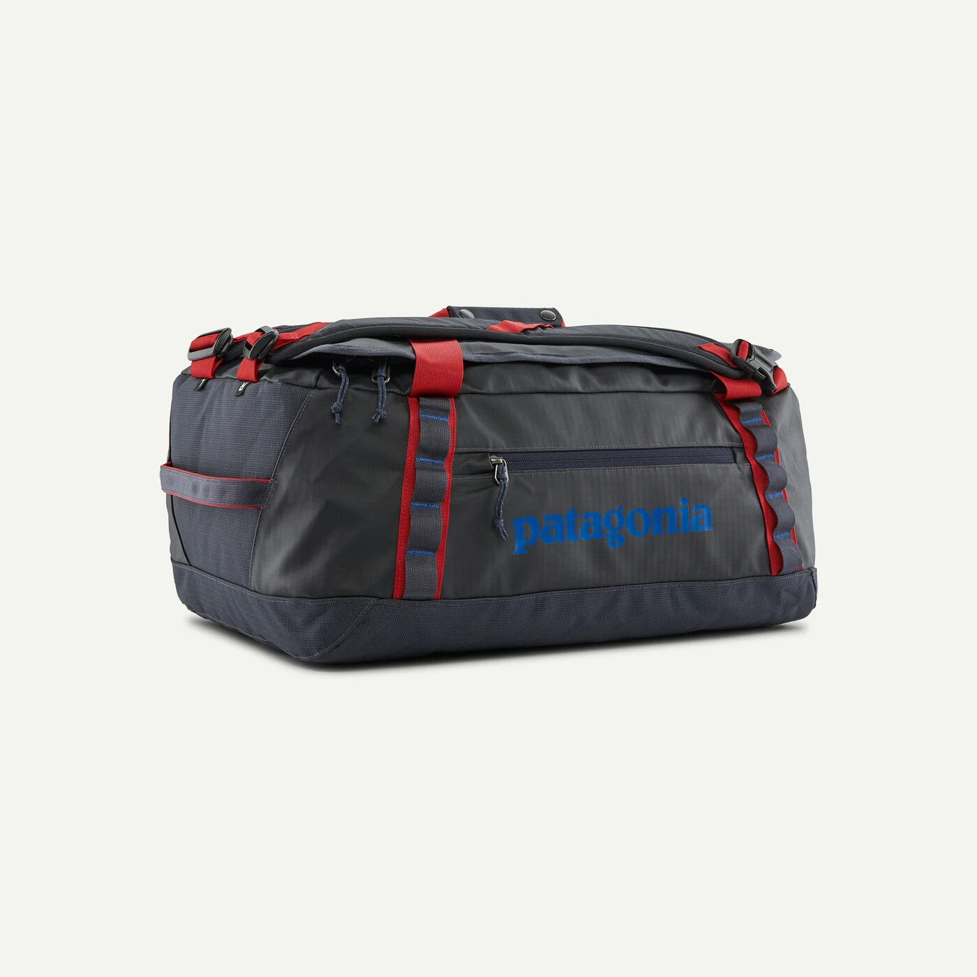 PATAGONIA Black Hole® Duffel Bag 40L,  Smolder Blue w/Amanita Red