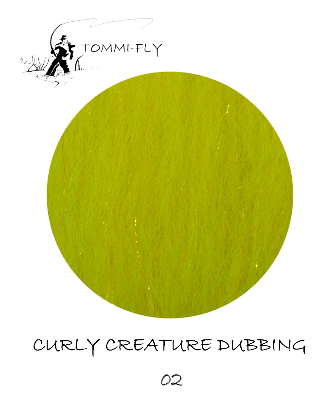 Curly Creature dubbing - Fluo Yellow