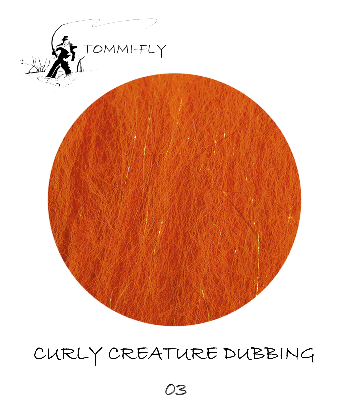 Curly Creature dubbing - Orange