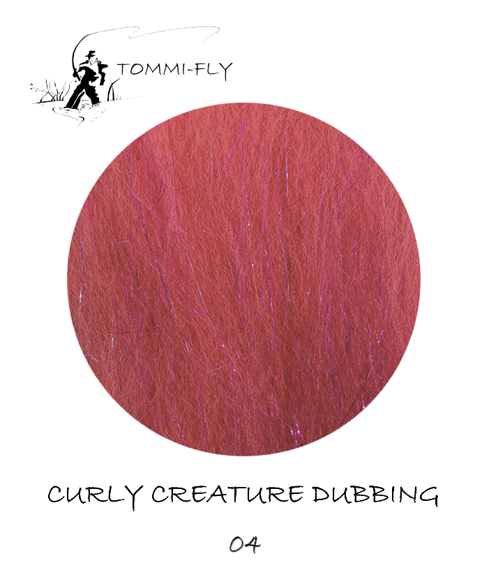 Curly Creature dubbing - Pink