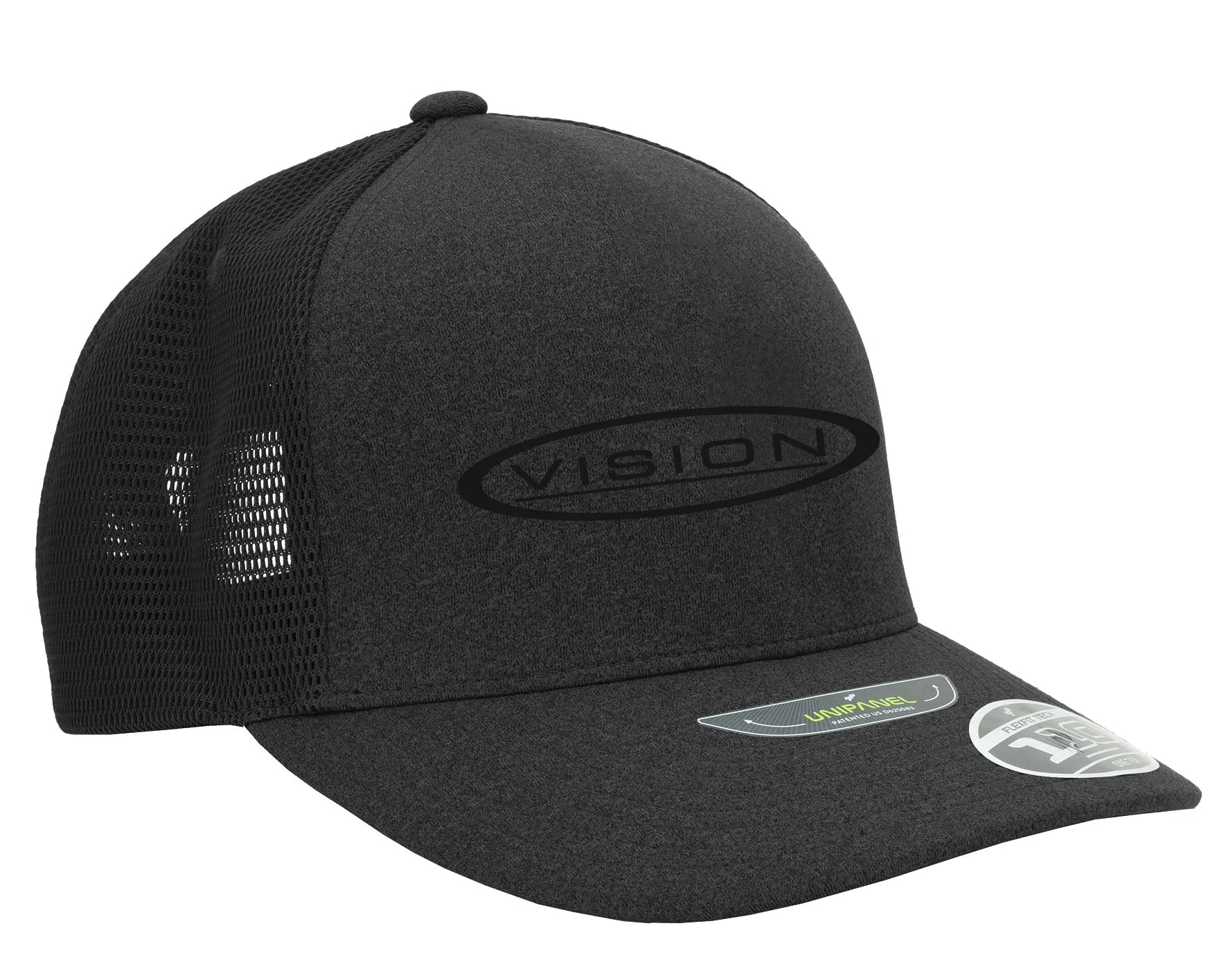 VISION Kčšiltovka LOGO Black Cap