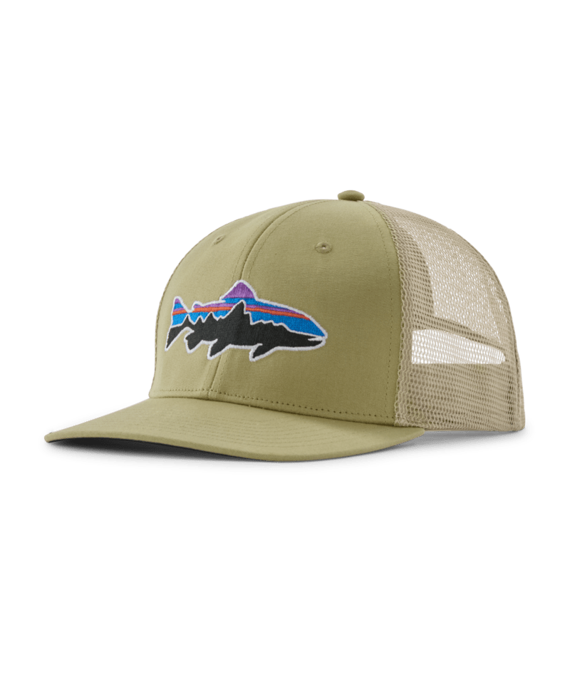 Patagonia Kšiltovka Fitz Roy Trout Trucker Hat, Gumtree Green