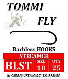 BLST - streamerové háčky - vel. 10