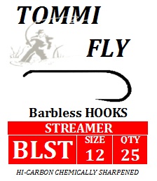 BLST - streamerové háčky - vel. 12