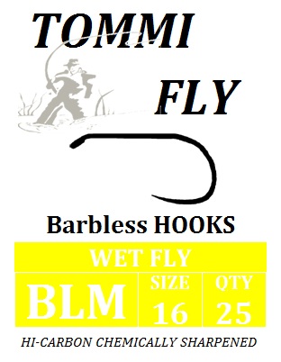 BLM - mokré háčky - vel. 16