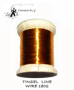 TINSEL LINE WIRE - oranžová