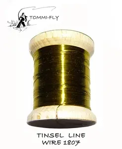 TINSEL LINE WIRE - olivová