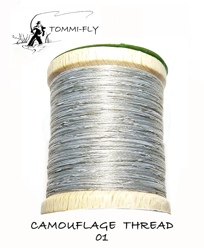 CAMOUFLAGE THREAD - light grey