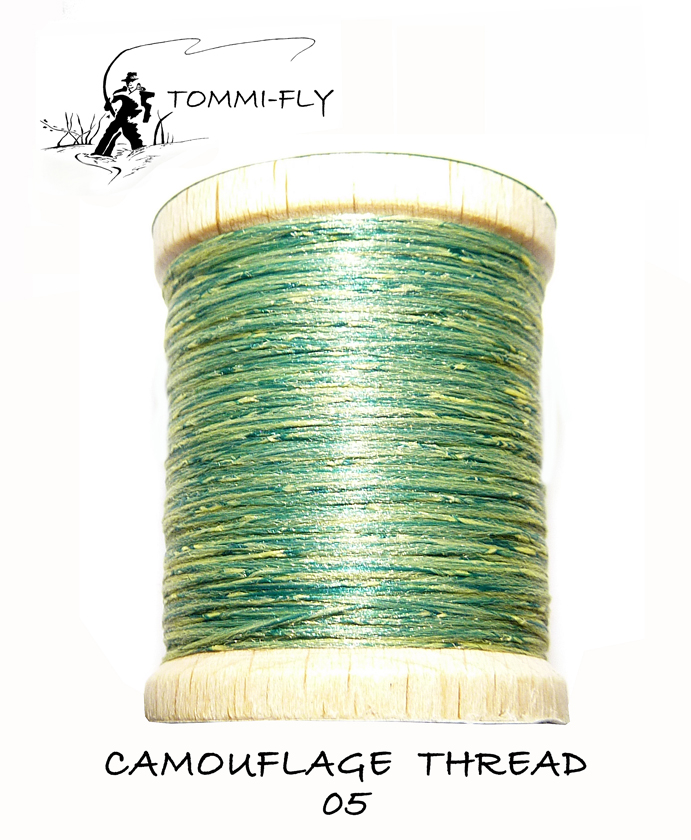 CAMOUFLAGE THREAD - dark tyrkys