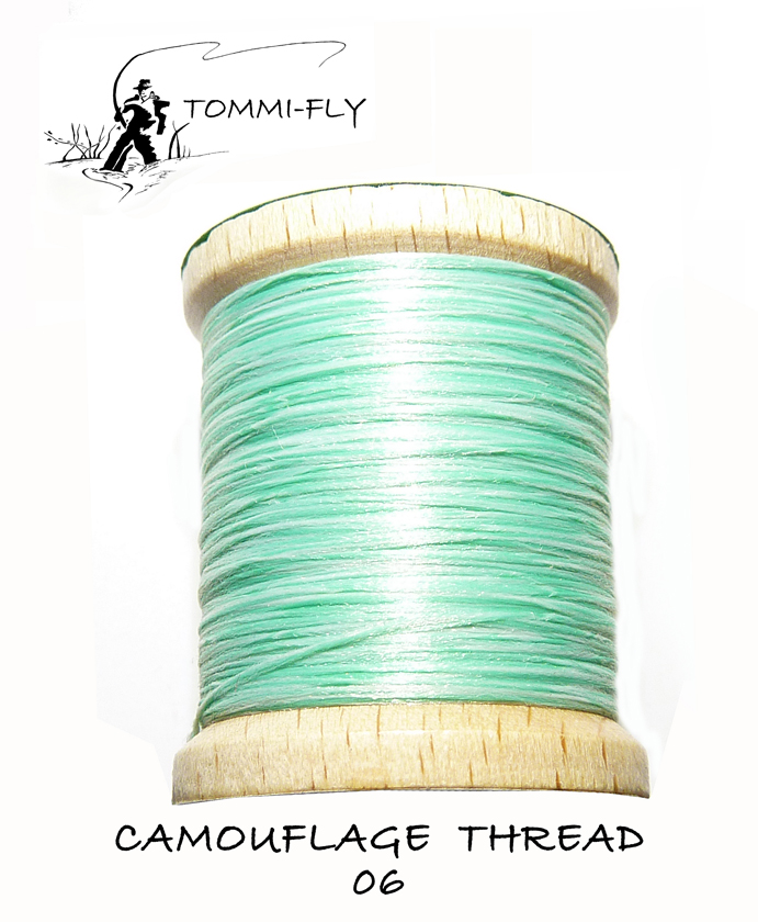 CAMOUFLAGE THREAD - light tyrkys