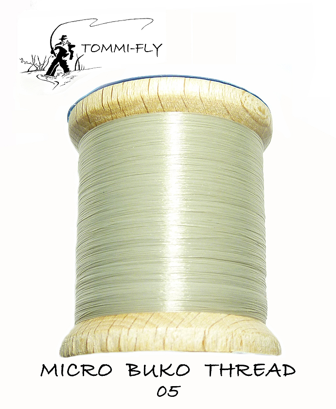 MICRO BUKO THREAD - šedozelená