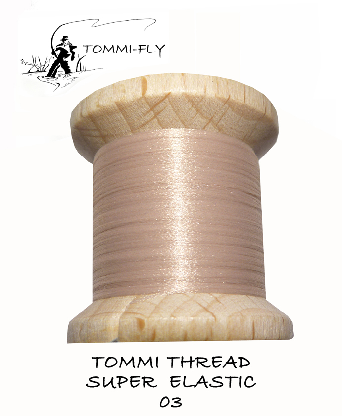 TOMMI THREAD SUPER ELASTIC - tan