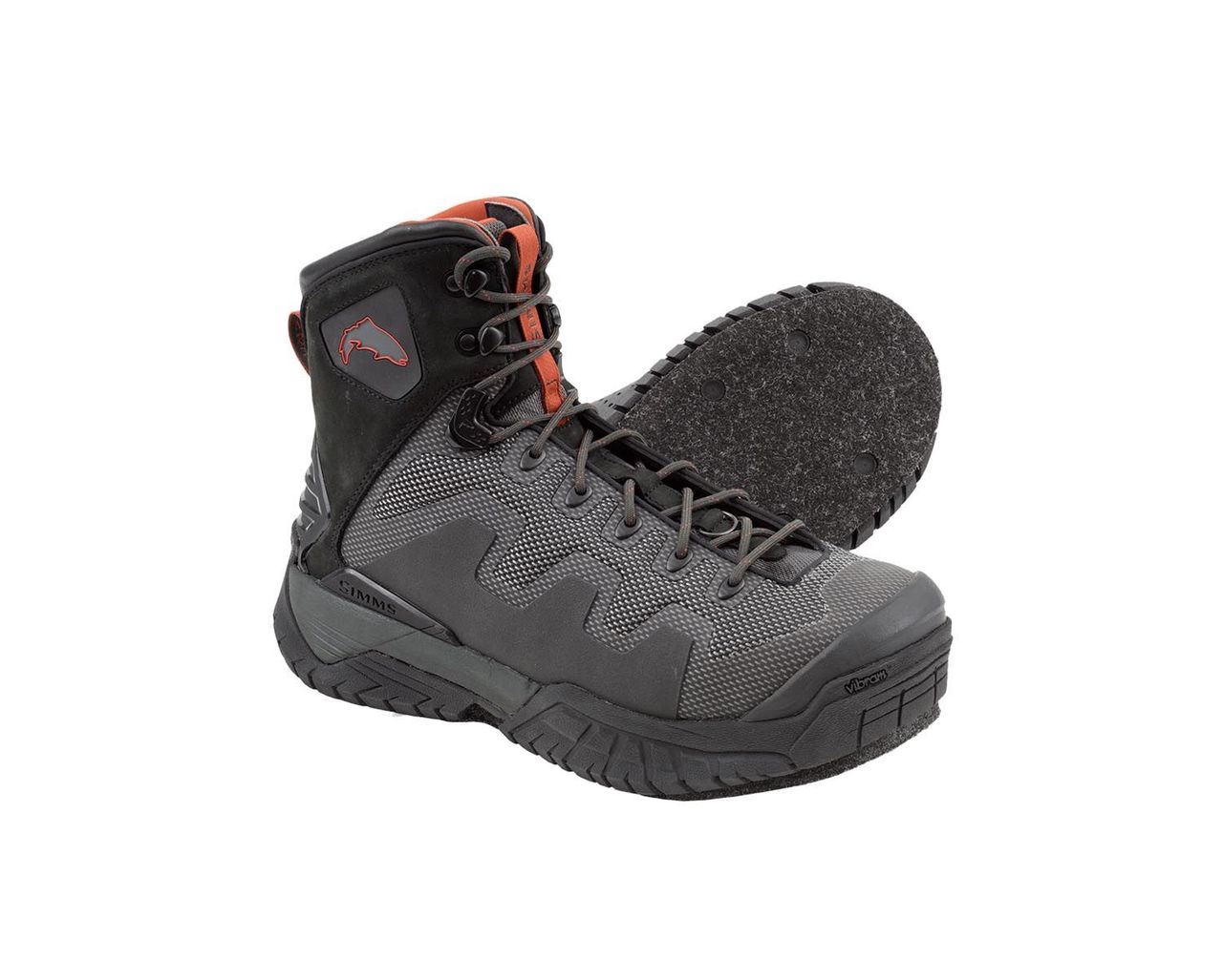 SIMMS Brodící boty G4 Pro Boot Felt Carbon