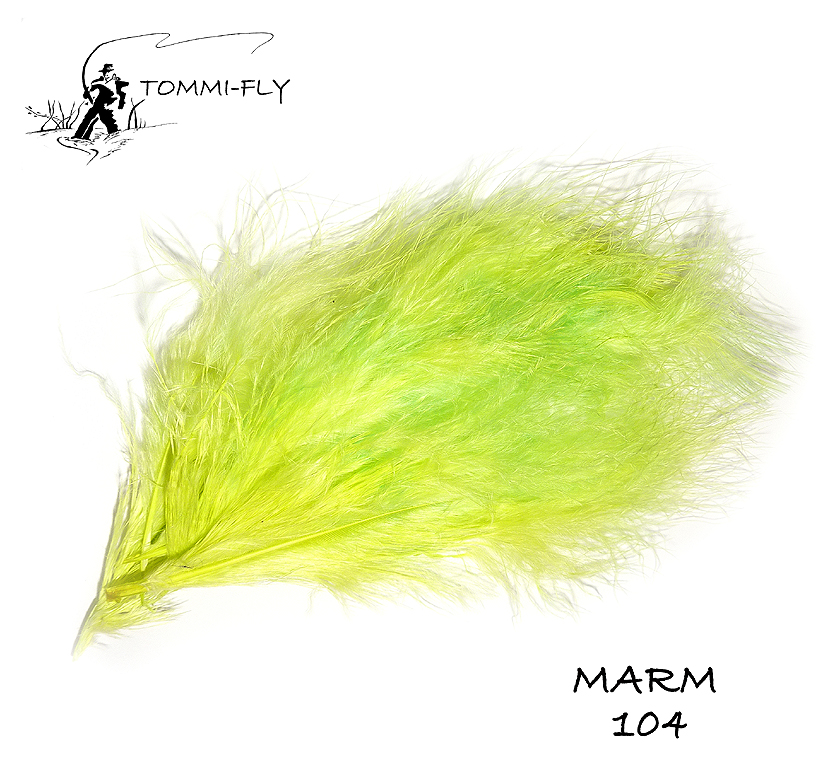 Premium Marabou - Žlutozelená