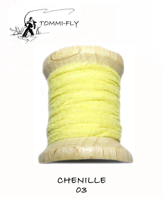 UV CHENILLE - světle žlutá