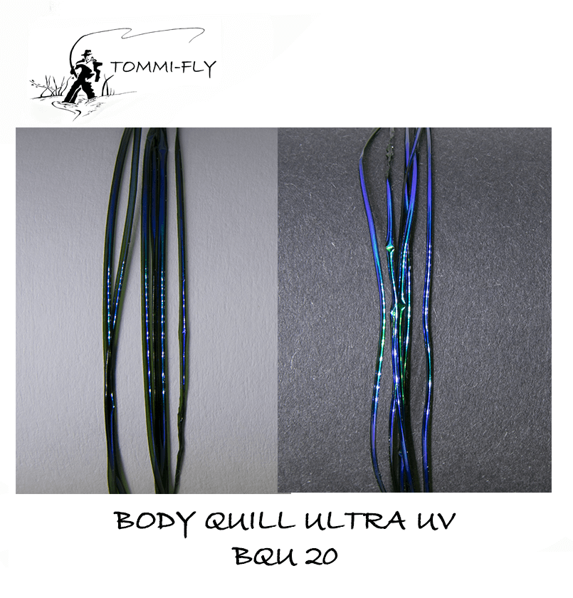 Body quill ULTRA UV - Peacock Black