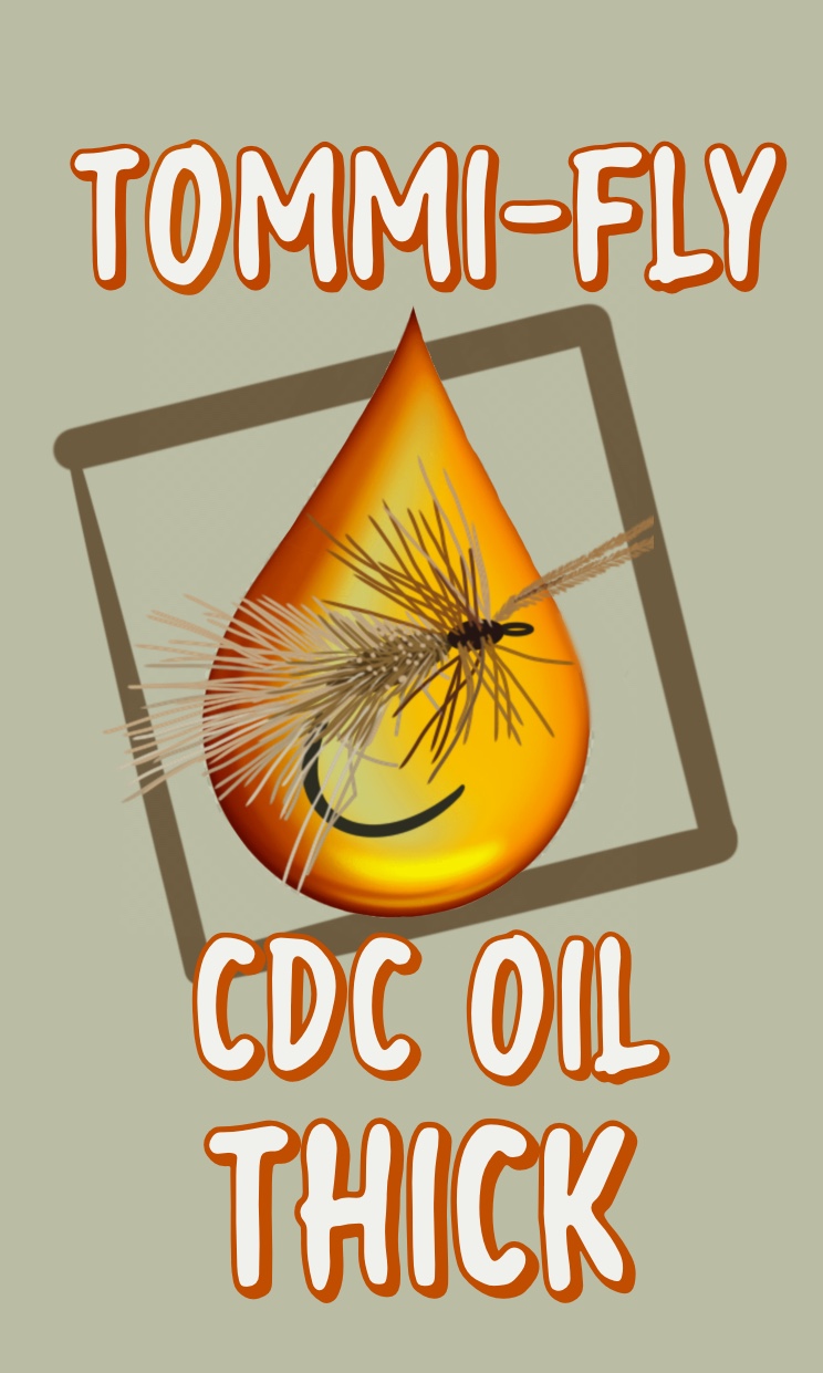 CDC olej na suché mušky - thick