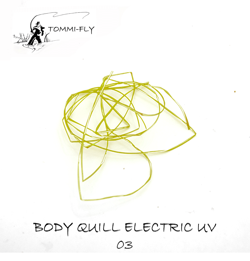 Body quill ELECTRIC UV - Yellow