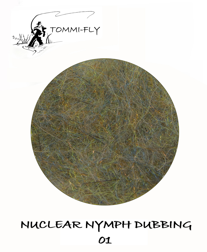 Nuclear Nymph Dubbing - Grey