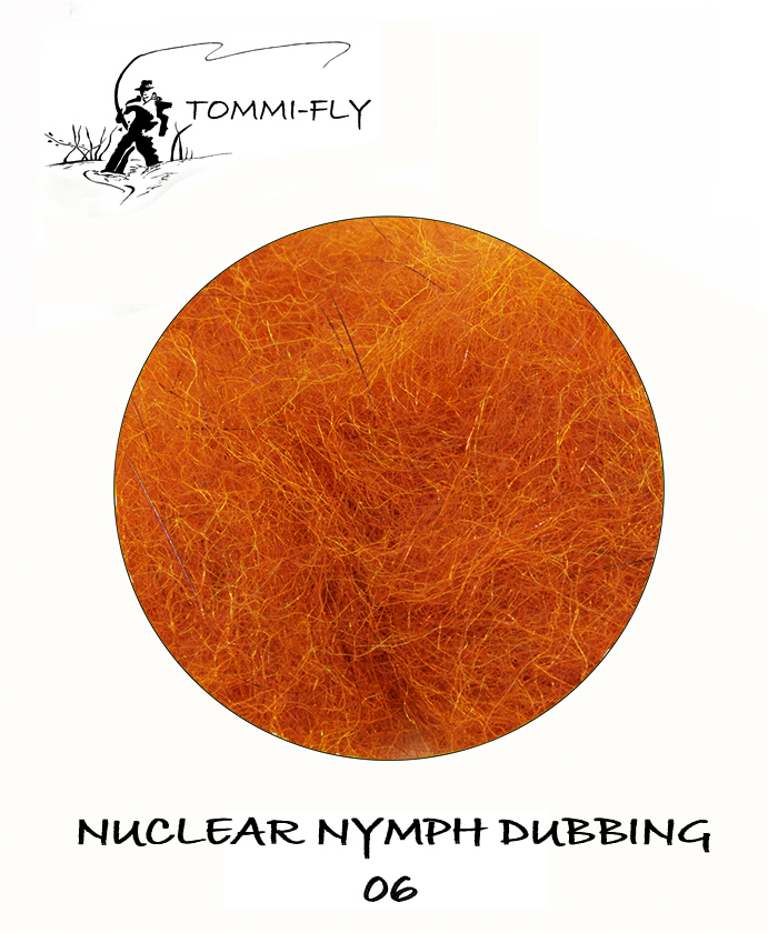 Nuclear Nymph Dubbing - Orange
