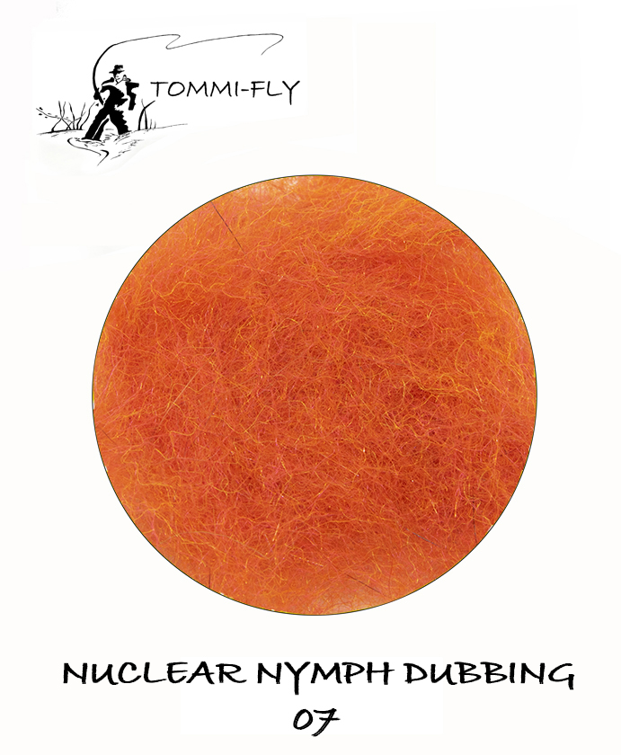 Nuclear Nymph Dubbing - Fluo Orange