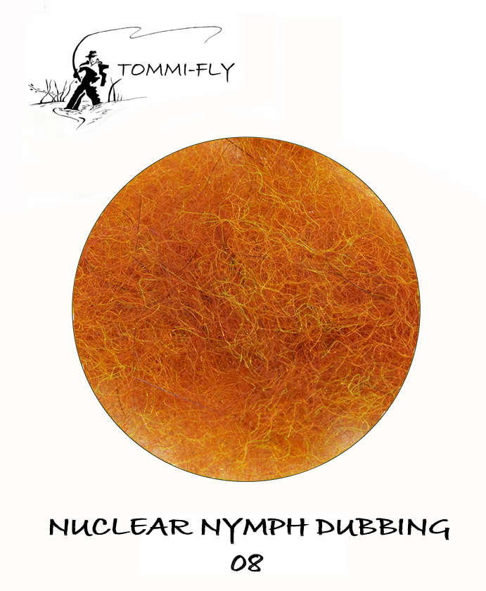 Nuclear Nymph Dubbing - Light Orange