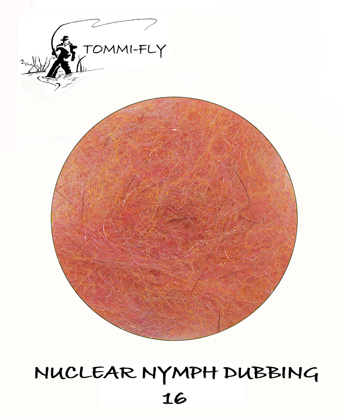 Nuclear Nymph Dubbing - Old Pink