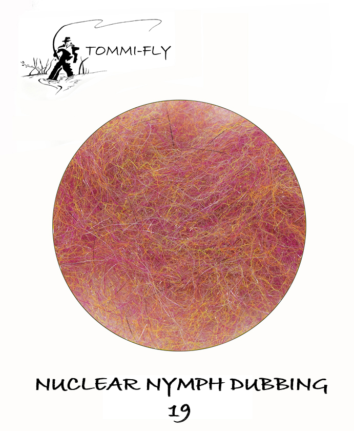 Nuclear Nymph Dubbing - Light Pink/Violet