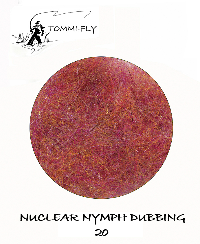 Nuclear Nymph Dubbing - Pink Violet
