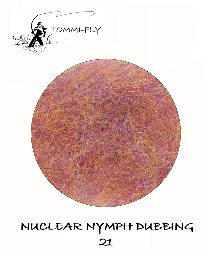 Nuclear Nymph Dubbing - Dark Pink Violet
